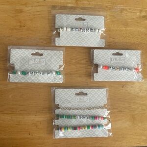 Multicolor Beaded Bracelets Set or Anklets Don’t miss out on this deal !
